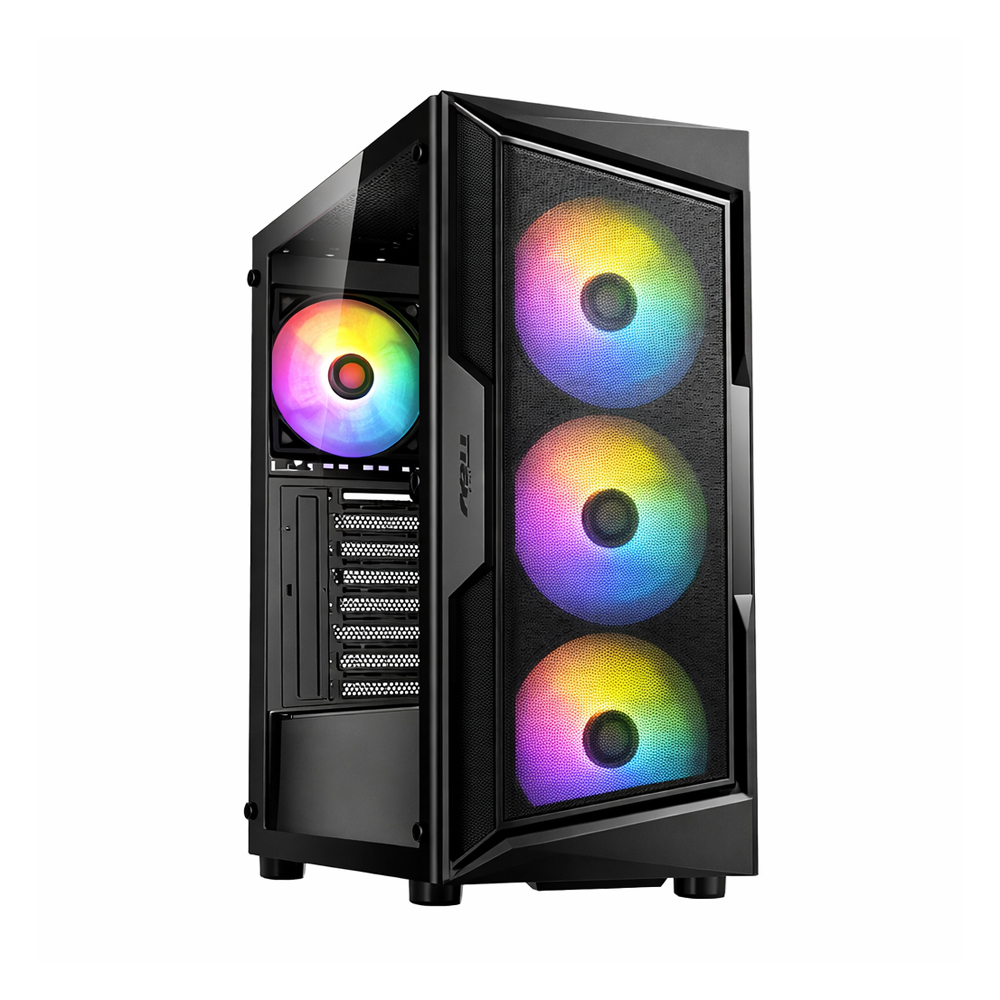 CASE MID TOWER ANTEC AX61 ELITE RGB CON 4 VENTILADORES - 1