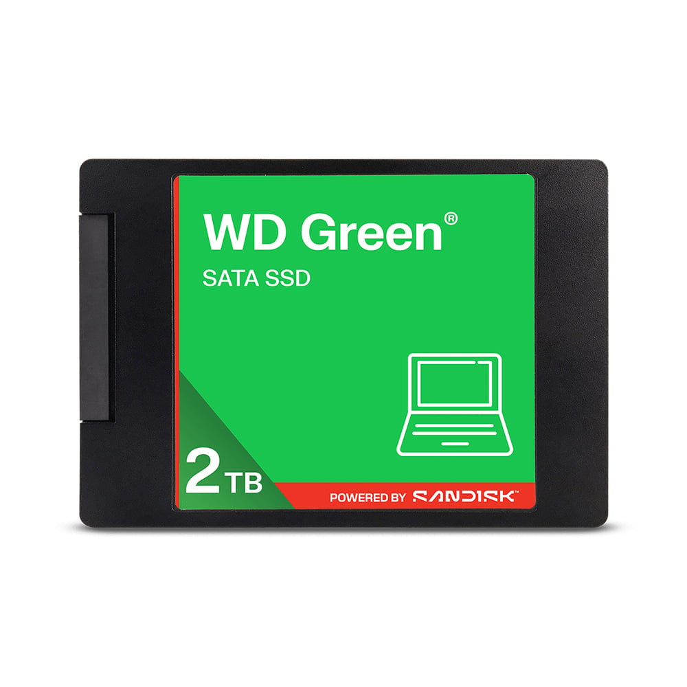 SSD SATA WESTERN DIGITAL WD GREEN 2TB CAPACIDAD 2.5 PULGADAS - 1