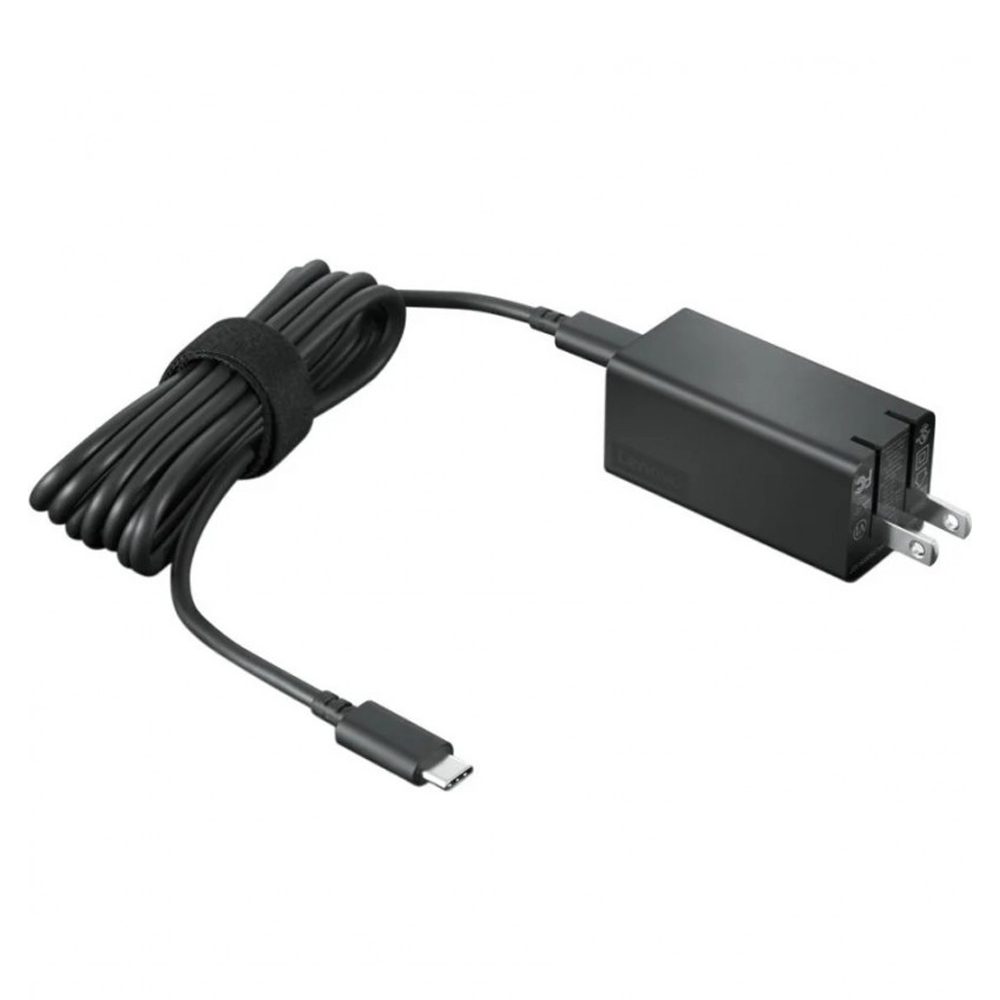 ADAPTADOR DE CARGA LENOVO 40AWGC65WW 65 W USB-C PARA LAPTOPS Y DISPOSITIVOS COMPATIBLES - 1