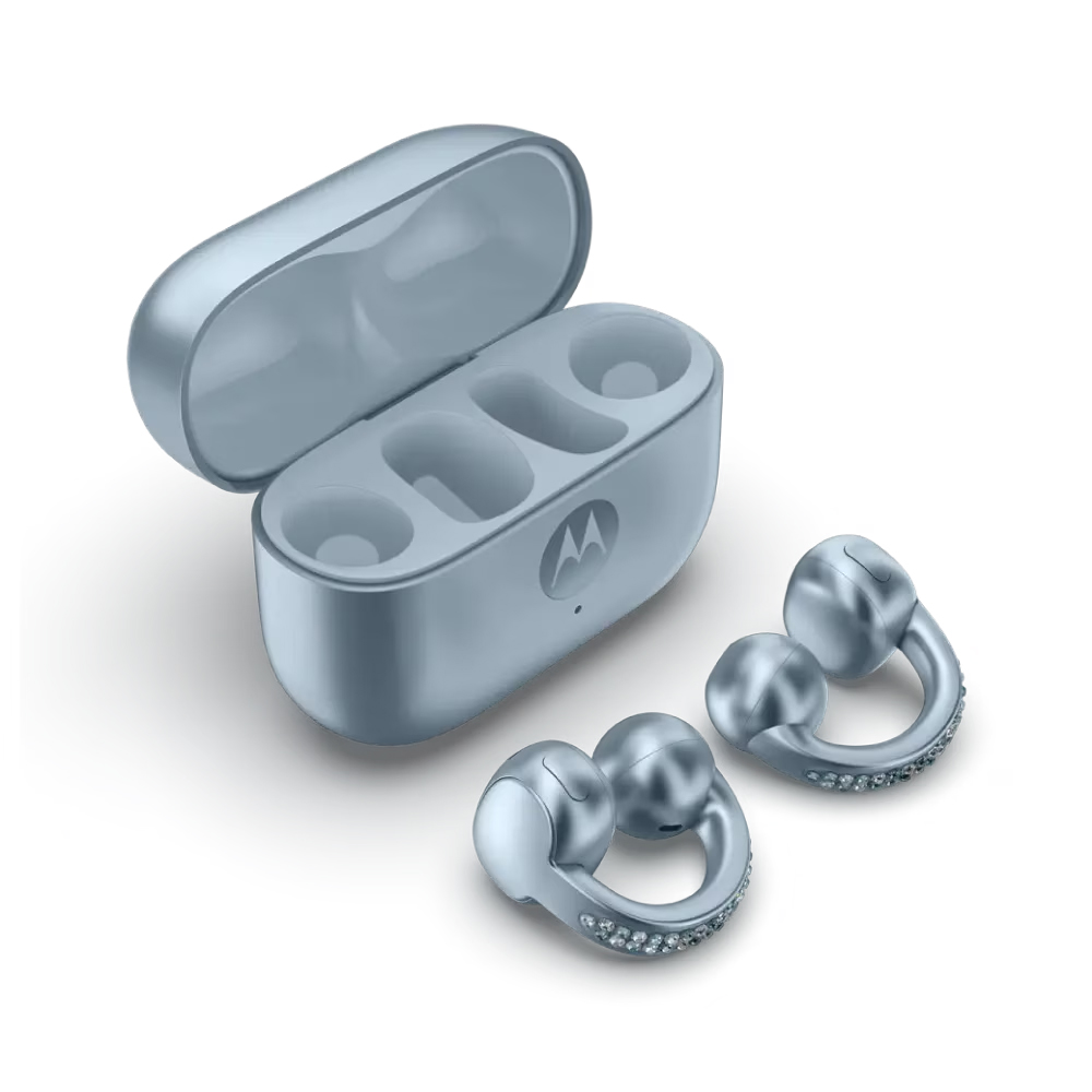 AURICULARES MOTOROLA MOTO BUDS LOOP ICE MELT WIRELESS CON CONECTIVIDAD BLUETOOTH - 1