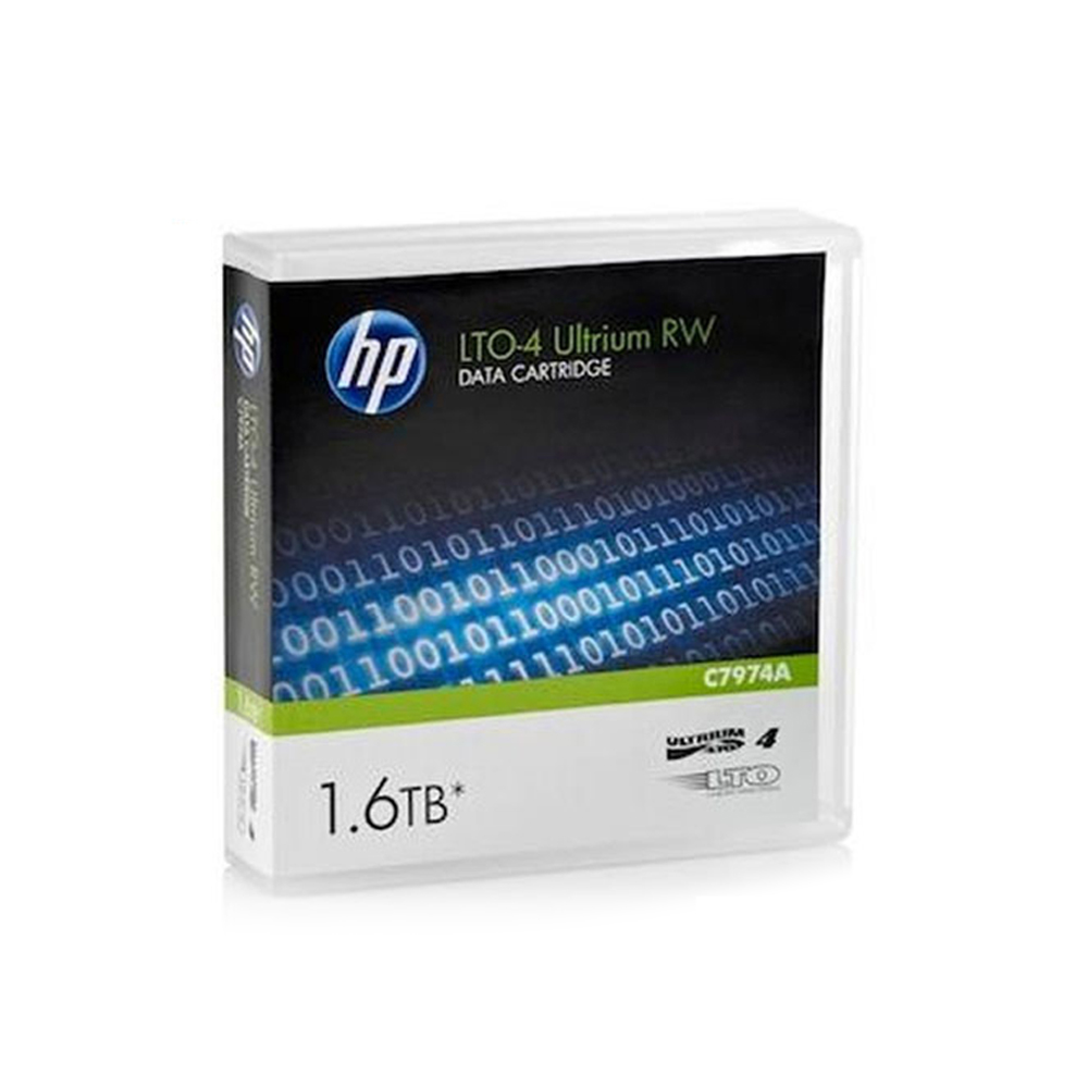 DATA TAPE HP ULTRIUM 4 800GB 1.6TB C7974A ALMACENAMIENTO MAGNÉTICO DE ALTA CAPACIDAD - 1