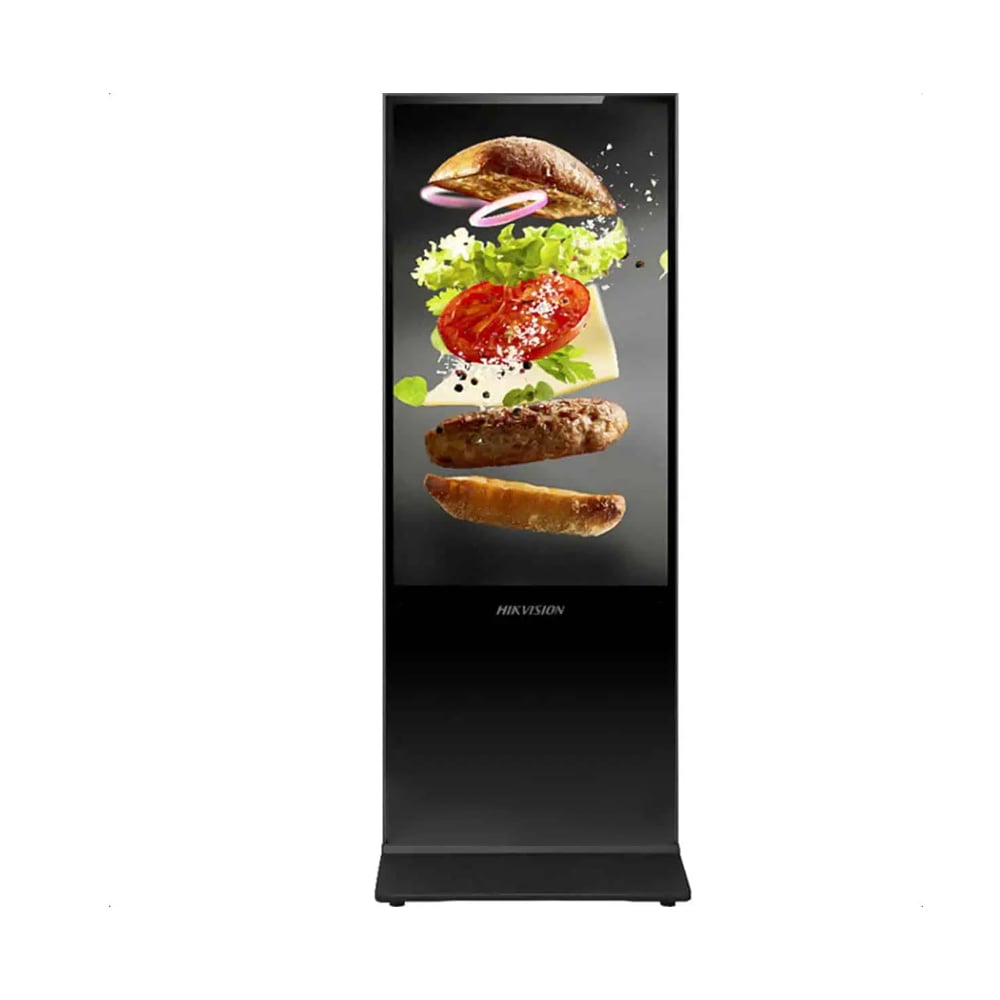 TÓTEM INTERACTIVO HIKVISION DS-D6055UL-B/S 55 PULGADAS ANDROID 8.1 4K 2GB RAM 16GB ALMACENAMIENTO - 1