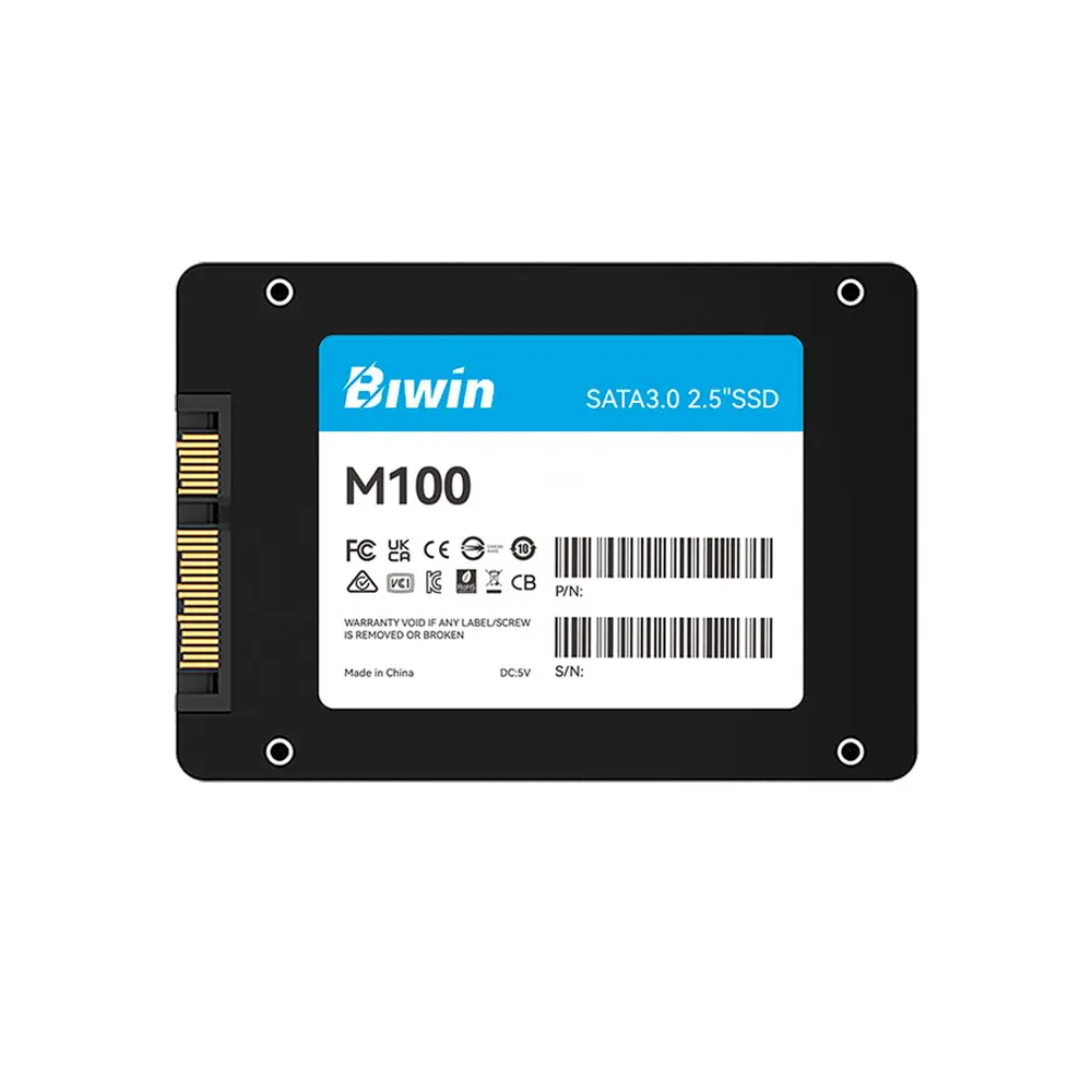 SSD 2.5 SATA 512GB BIWIN M100 ALTA VELOCIDAD ALMACENAMIENTO RÁPIDO PARA PC Y LAPTOP - 1