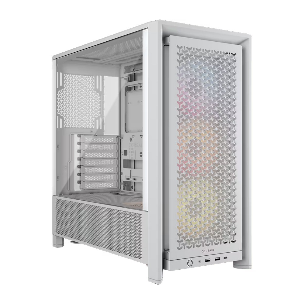 CASE CORSAIR 4000D AIRFLOW RGB CAPACIDAD DE FLUJO DE AIRE BLANCO - 1