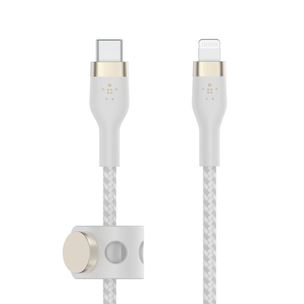 CABLE LIGHTNING BELKIN BOOSTCHARGE 3 M USB-C MACHO A LIGHTNING MACHO BLANCO - 1