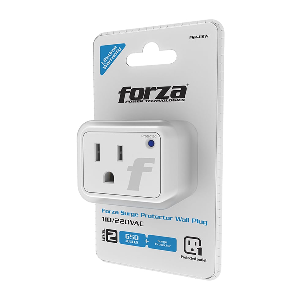 PROTECTOR DE SOBRETENSIÓN FORZA FSP-112W 1120 JOULES - 1