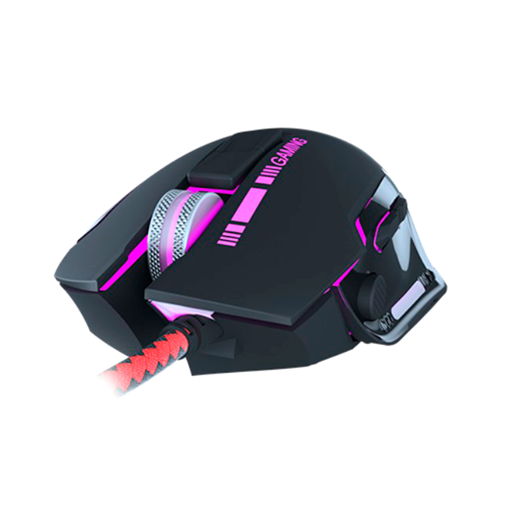 MOUSE XTECH XTM-720 USB WIRED 7200DPI BLACK - 1
