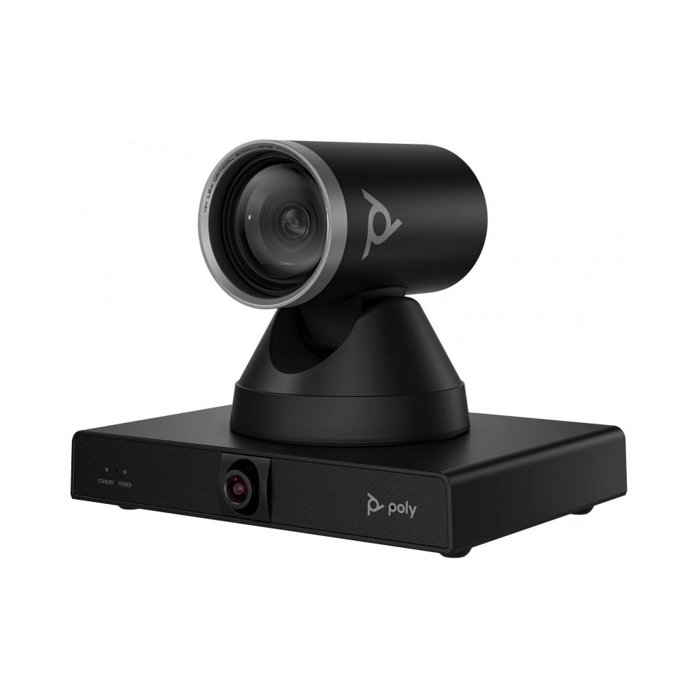 CÁMARA INTELIGENTE POLY STUDIO E60 4K MPTZ, 12X ZOOM, IDEAL PARA VIDEOCONFERENCIAS Y REUNIONES PROFESIONALES - 1