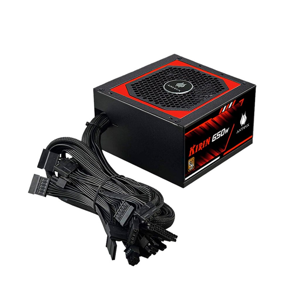 FUENTE ANTRYX KIRIN V2 650W 80 PLUS BRONZE ALTA EFICIENCIA PARA PC GAMING - 1