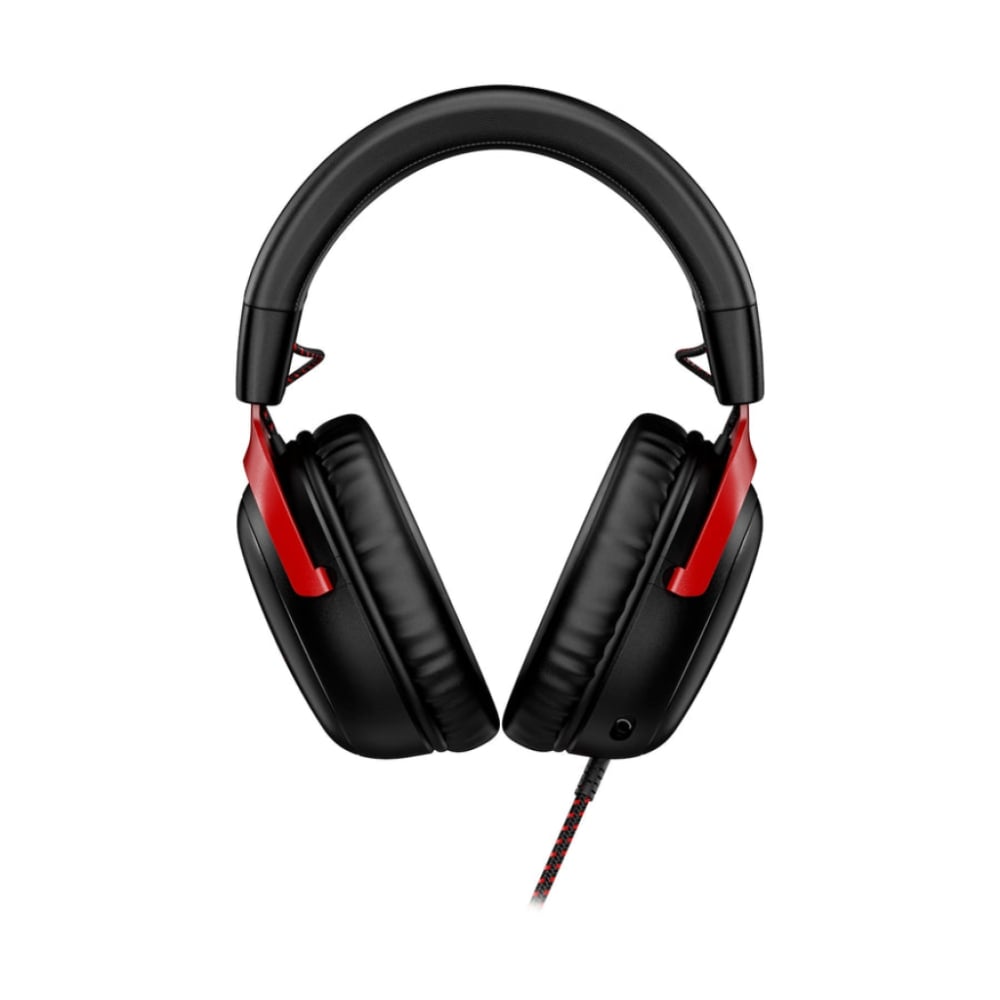HYPERX CLOUD 3 AURICULARES TAMAÑO COMPLETO CABLEADOS USB 3,5 MM COLOR NEGRO Y ROJO - 1