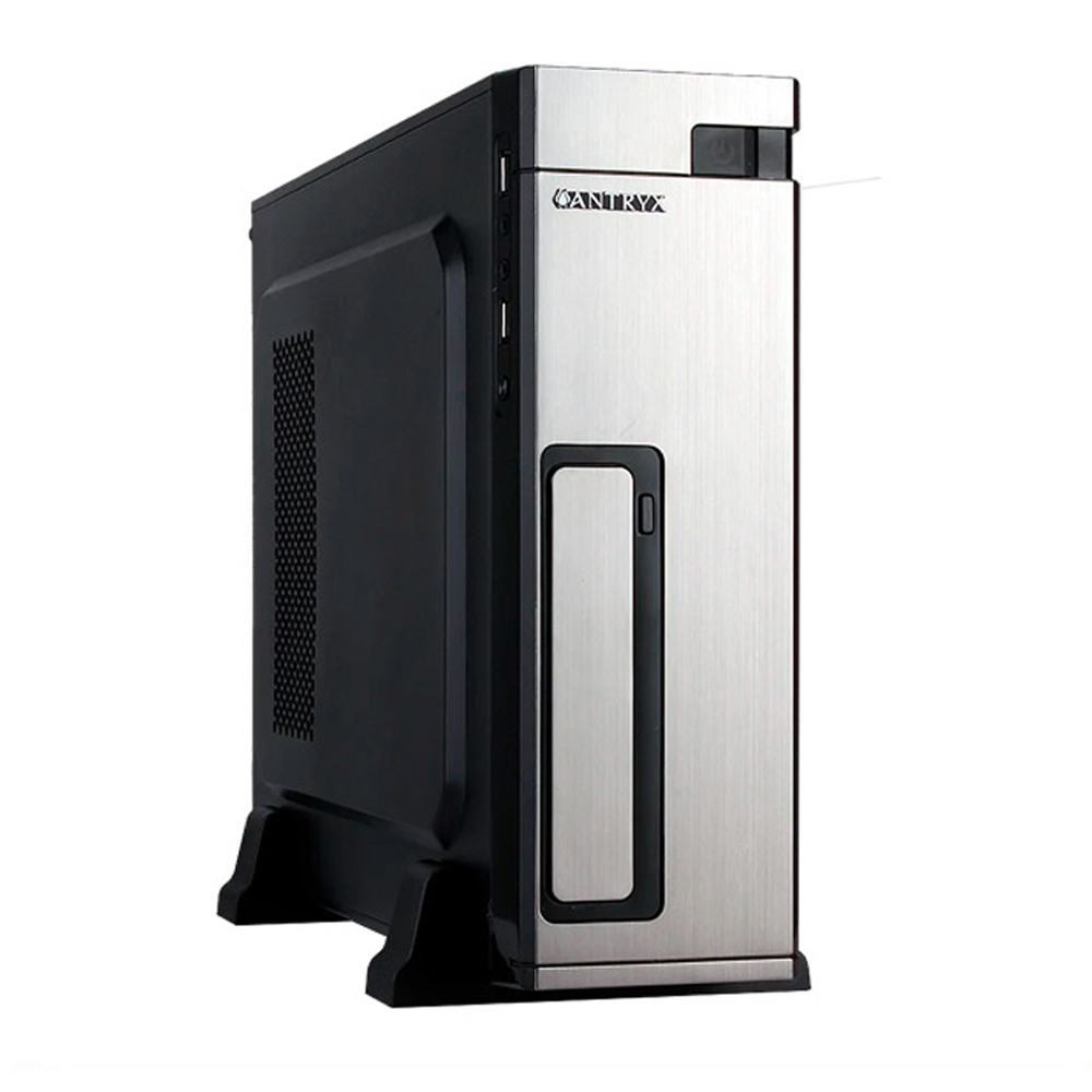 CASE MINI ANTRYX EXTREME XS-100 300W FUENTE SILVER COMPACTO IDEAL PARA PC GAMING - 1