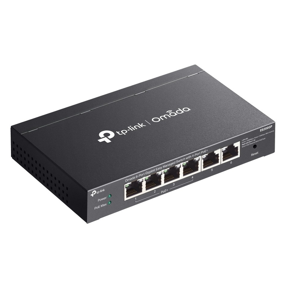 ROUTER TP-LINK ES206GP 6-PORT GIGABIT E VELOCIDAD - 1