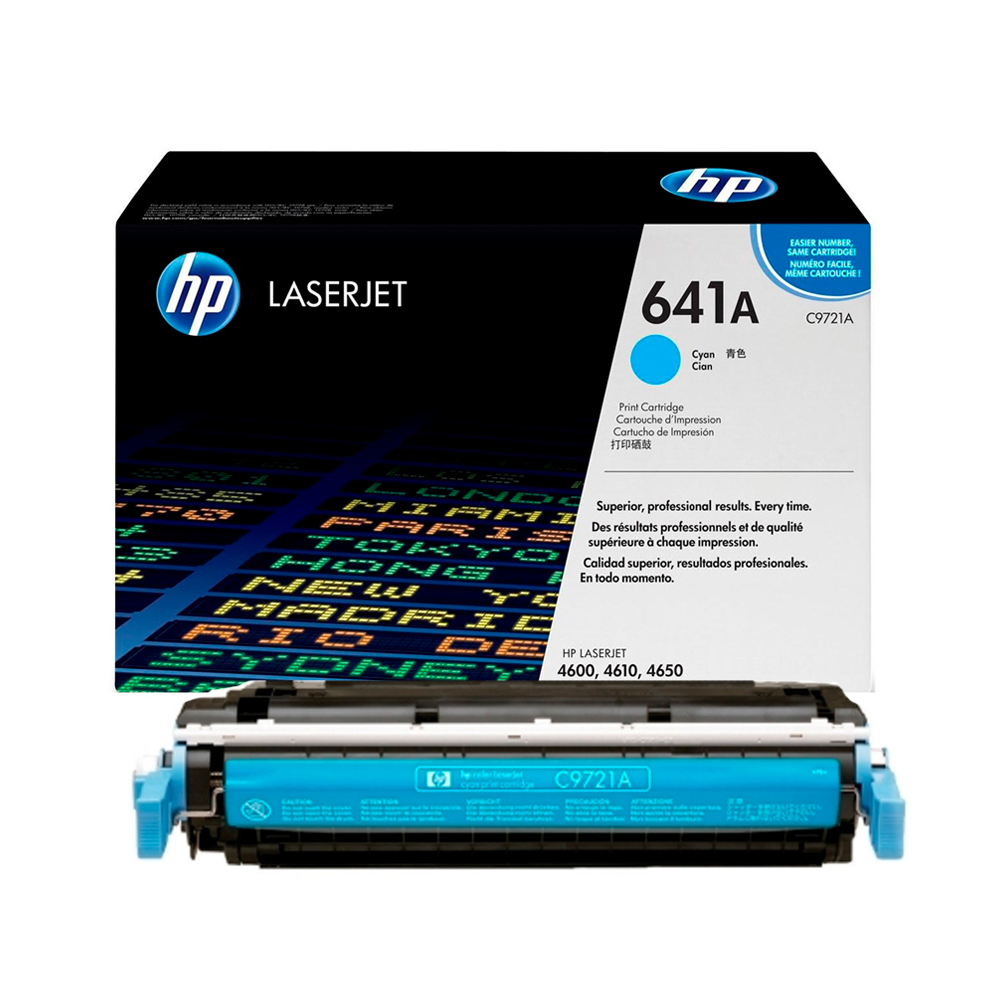 4610 R CARTUCHO DE TÓNER HP 641A CIÁN PARA COLOR LASERJET 4600 4610 4650