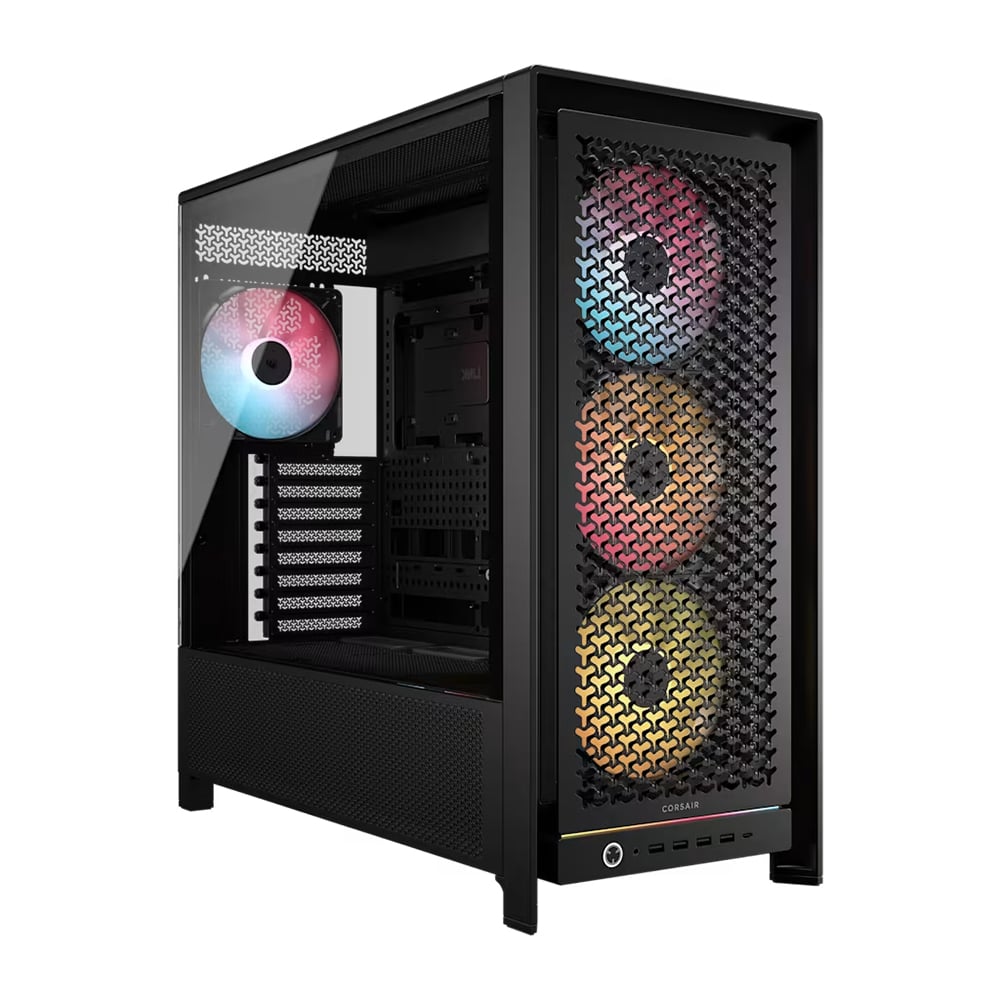CASE FRAME 5000D RS ARGB BLACK POTENCIA 4XRS140 ARGB - 1