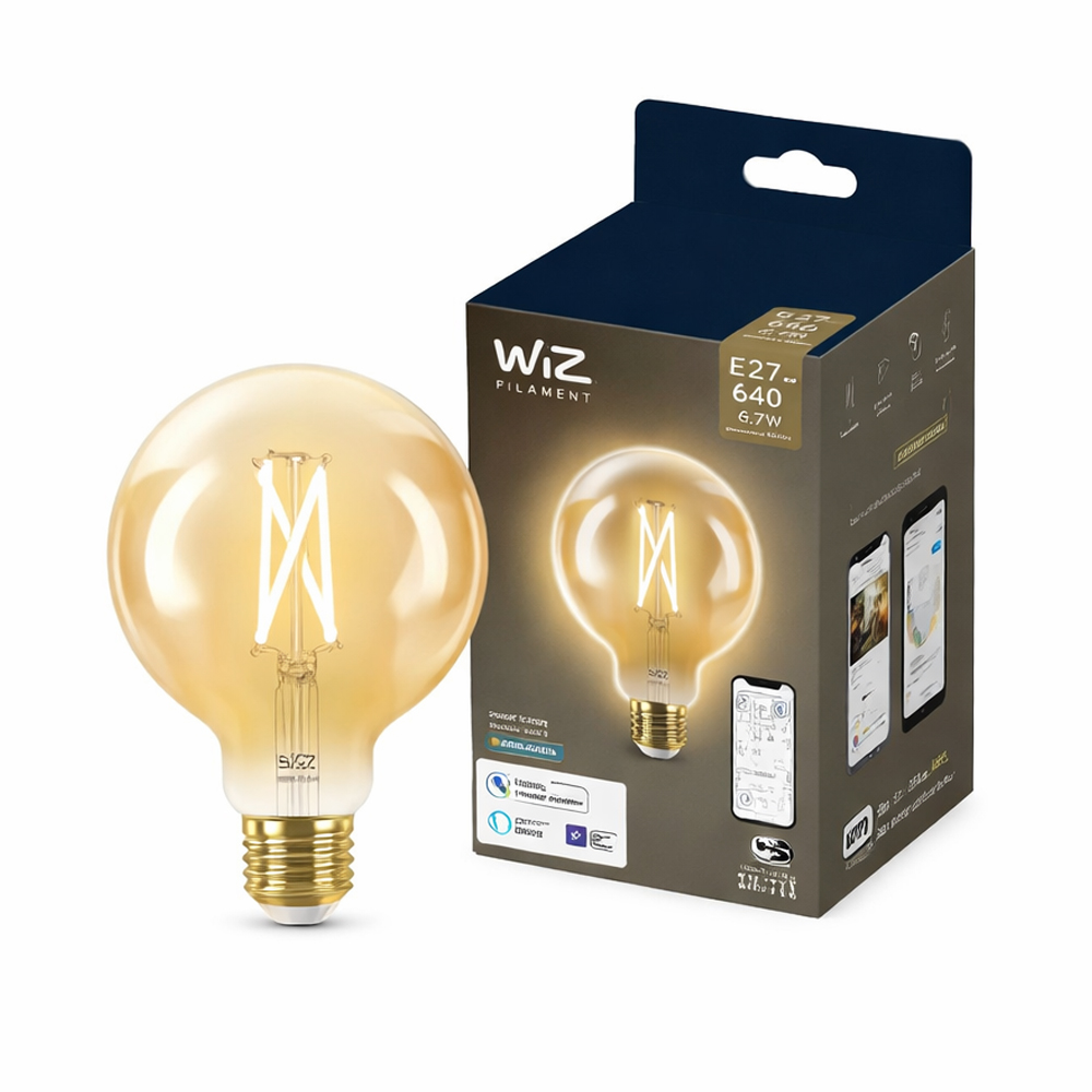 BOMBILLA WIZ DIM/6.9W G95 220V E27 6.9W - 1