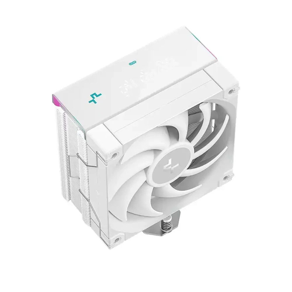 COOLER DE PROCESADOR DEEPCOOL AK400 DIGITAL PRO WH VELOCIDAD A-RGB COLOR BLANCO - 1