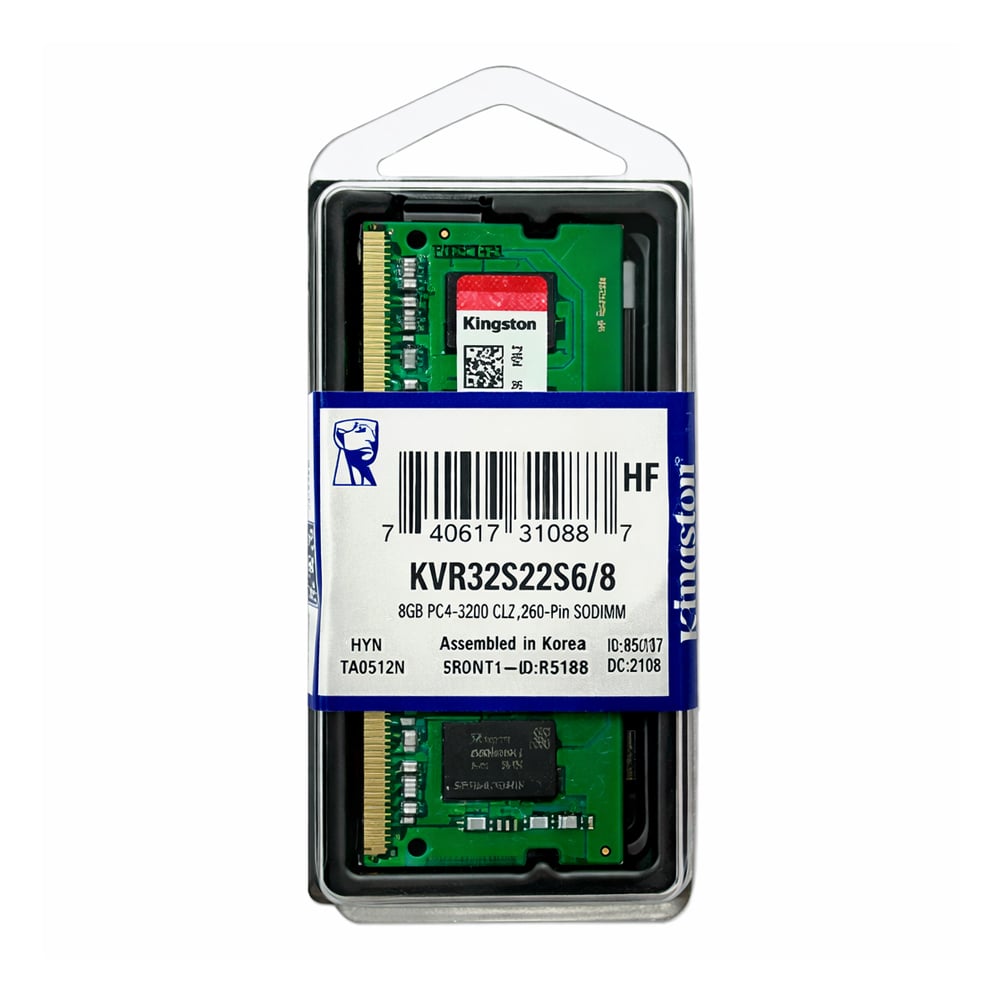 MEMORIA SODIMM KINGSTON DDR4 8GB 3200MHZ - 1