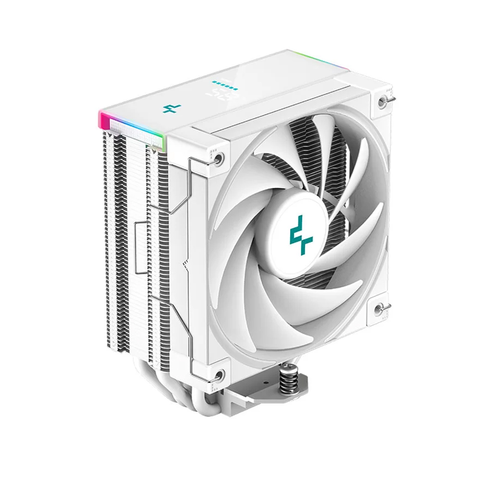 COOLER DE PROCESADOR DEEPCOOL AK400 DIGITAL 120 MM A-RGB INTEL-AMD BLANCO - 1