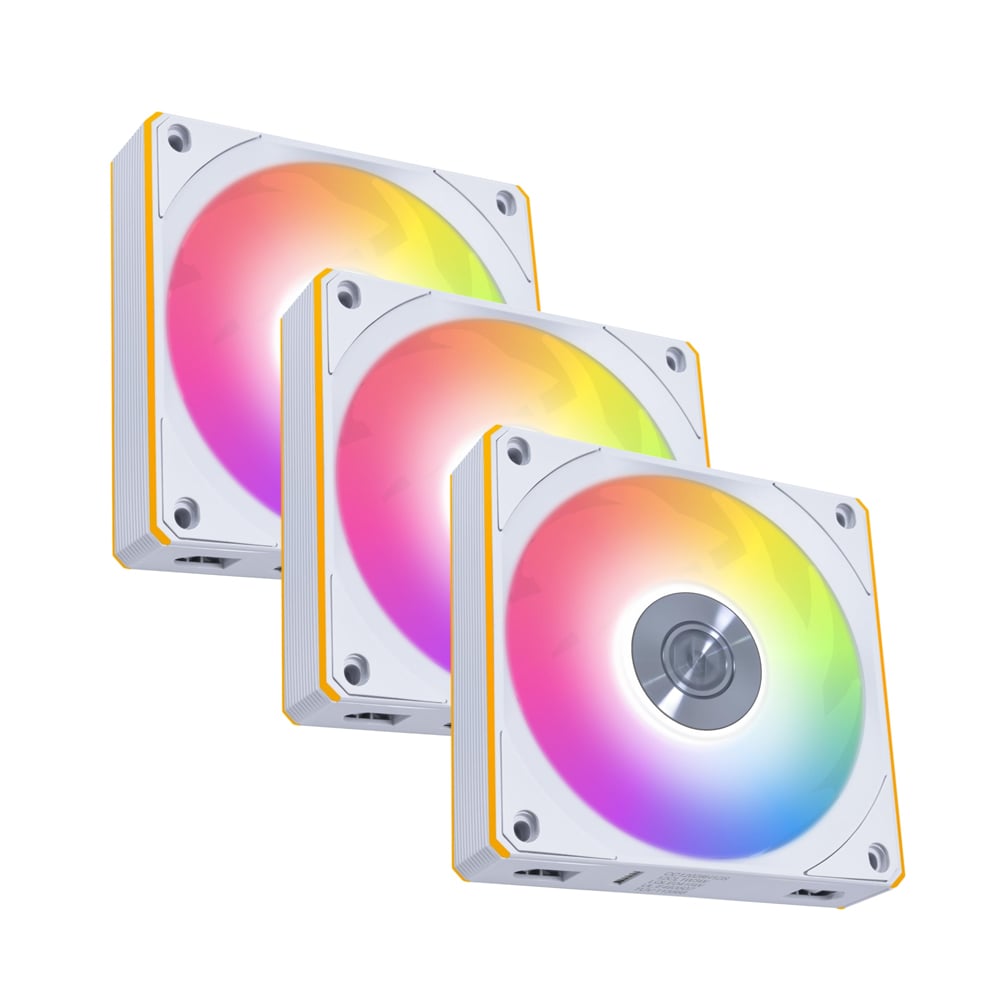 COOLER 120MM LIAN LI UNI FAN CL WIRELESS 3 EN 1 CON CONTROL BLANCO - 1
