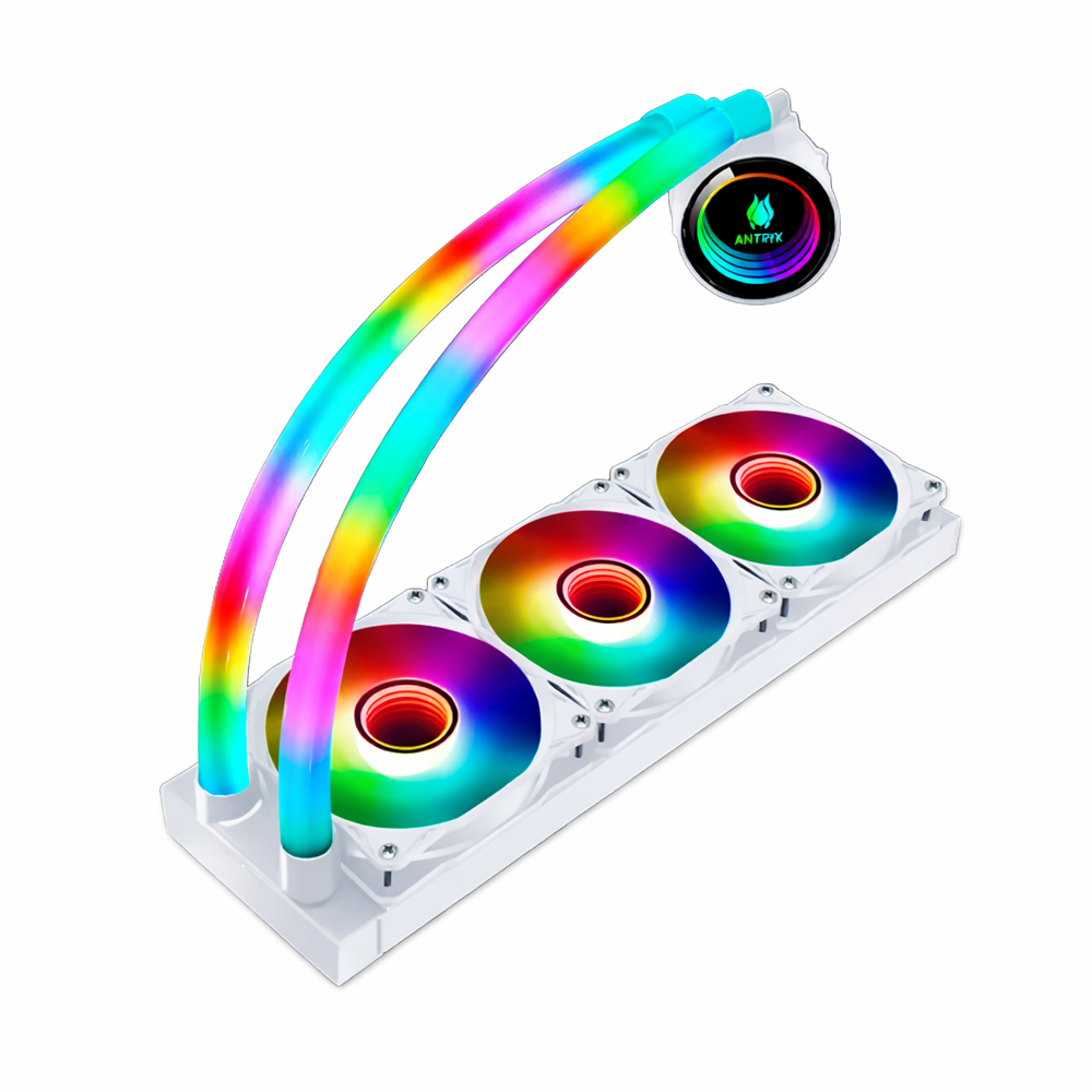 SISTEMA DE ENFRIAMIENTO LÍQUIDO ANTRYX TRITON INFINITY 360 AWC-TI360W LED A-RGB WHITE - 1