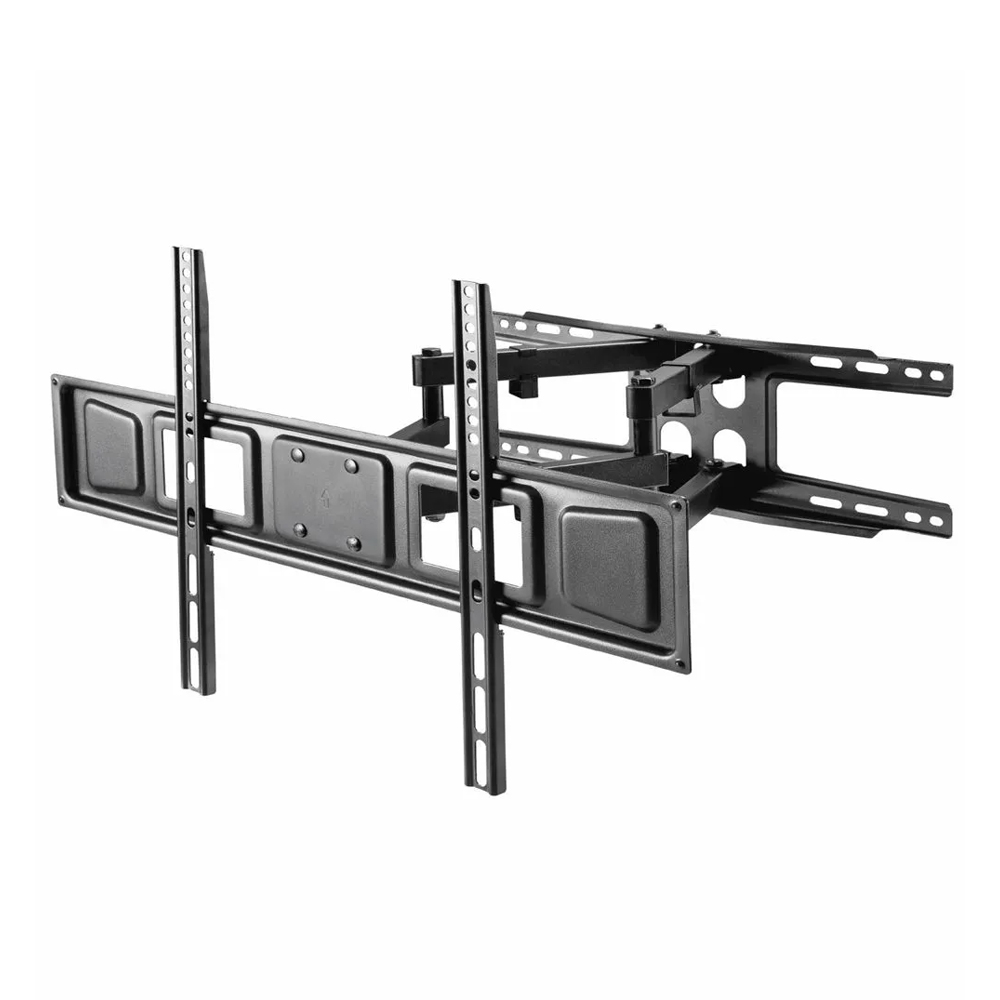 RACK MÓVIL PARA TV KOREANO PK90 PARA PANTALLAS DE 37 A 82 PULGADAS EN COLOR NEGRO - 1