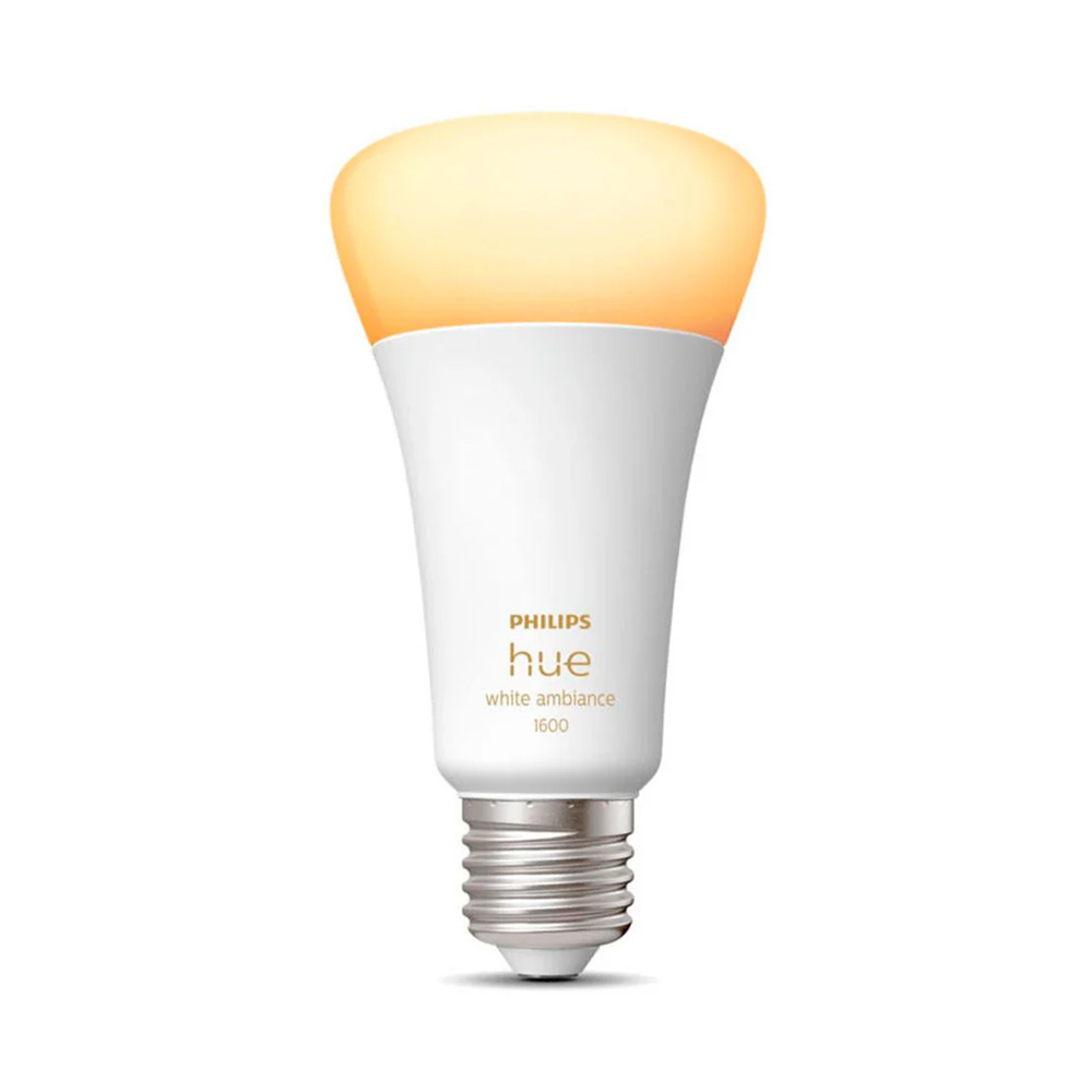 BOMBILLA LED PHILIPS HUE WHITE AMBIANCE A67 E27 13 W CLASE F - 1