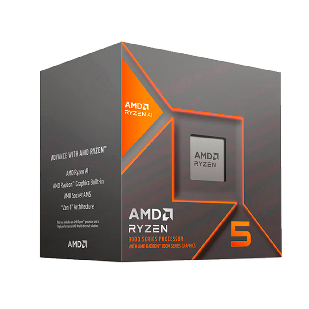PROCESADOR AMD RYZEN 5 8500G 3.5GHZ-5.0GHZ 16MB AM5 - 1