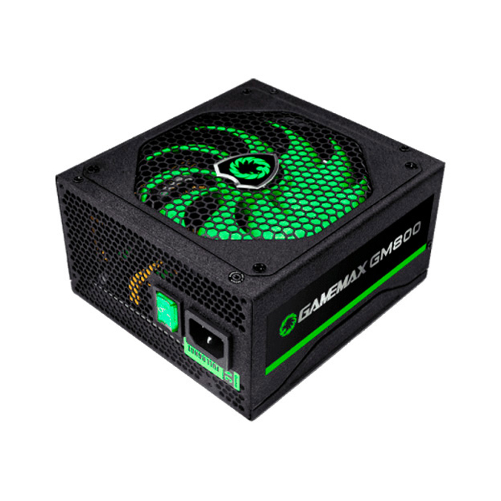 FUENTE 800W GAMEMAX GM-800 80 PLUS BRONZE SEMI MODULAR - 1