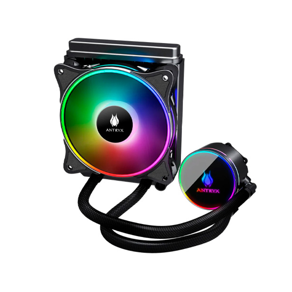 SISTEMA DE ENFRIAMIENTO LÍQUIDO ANTRYX TRITON 120C POTENCIA LED-AR - 1