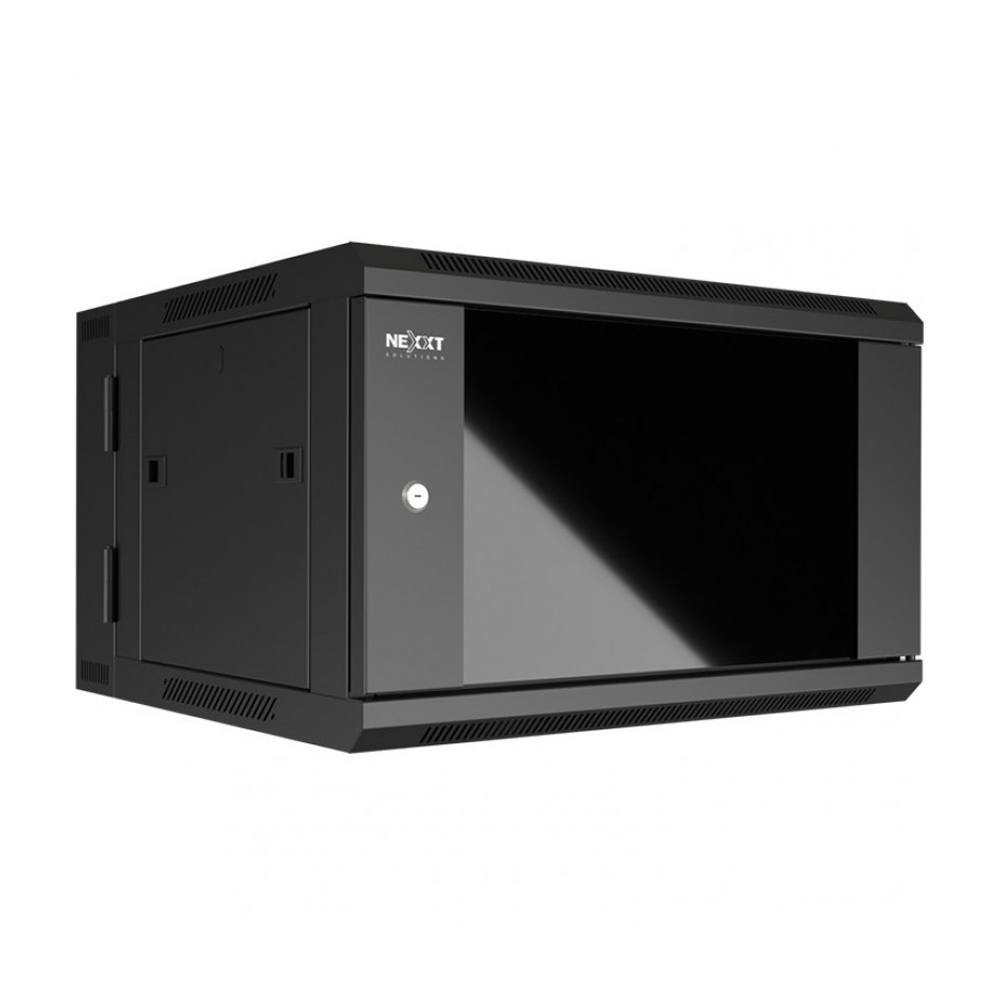 RACK ARMARIO NEXXT SOLUTIONS 9U 19' INSTALABLE EN PARED RAL 9005, NEGRO BARNIZ - 1