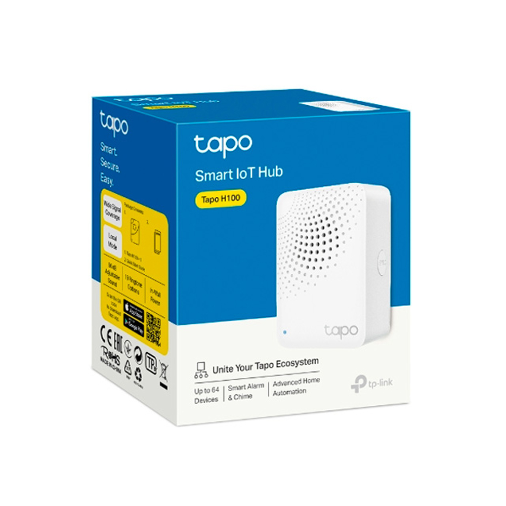 HUB INTELIGENTE TP-LINK TAPO H100 WIFI CON ALARMA - 1