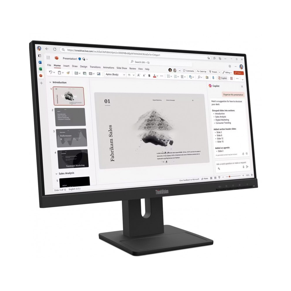 MONITOR LENOVO THINKVISION E22-40 21.5' FULL HD 100 HZ - 1