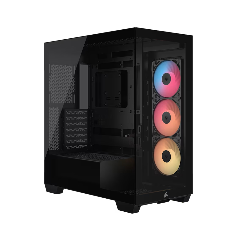 CASE CORSAIR 3500X RS-R ARGB CON VIDRIO TEMPLADO Y SOPORTE MINI-ITX/MICRO-ATX/ATX/E-ATX - 1