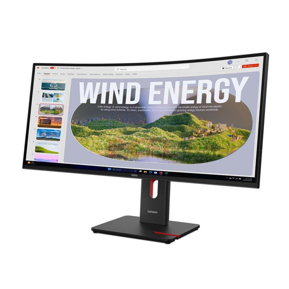 MONITOR CURVO LENOVO THINKPAD T34WD-40 34' WQHD 3440X1440 IPS HDMI DISPLAYPORT USB-C - 1