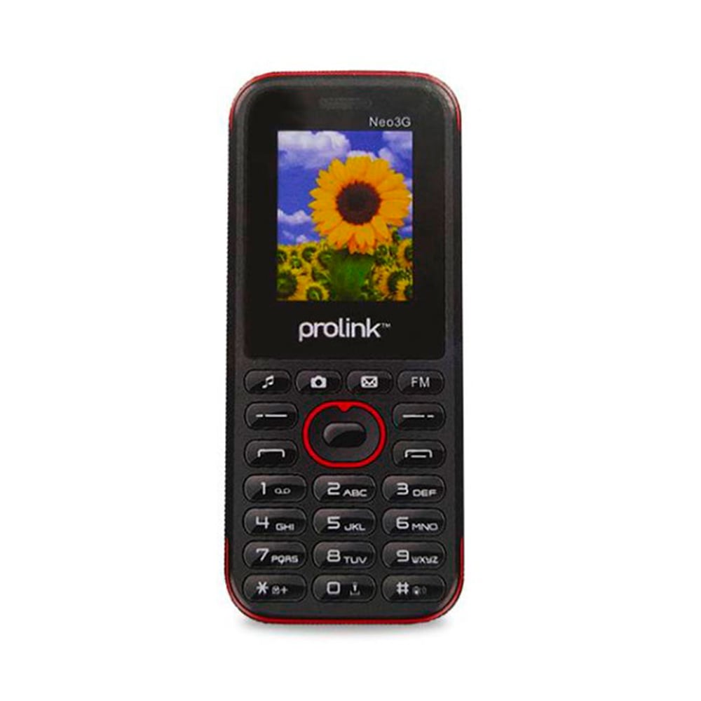 CELULAR BÁSICO PROLINK NEO 3G DUAL SIM CON REPRODUCTOR MULTIMEDIA, RADIO FM, CÁMARA DIGITAL - 1