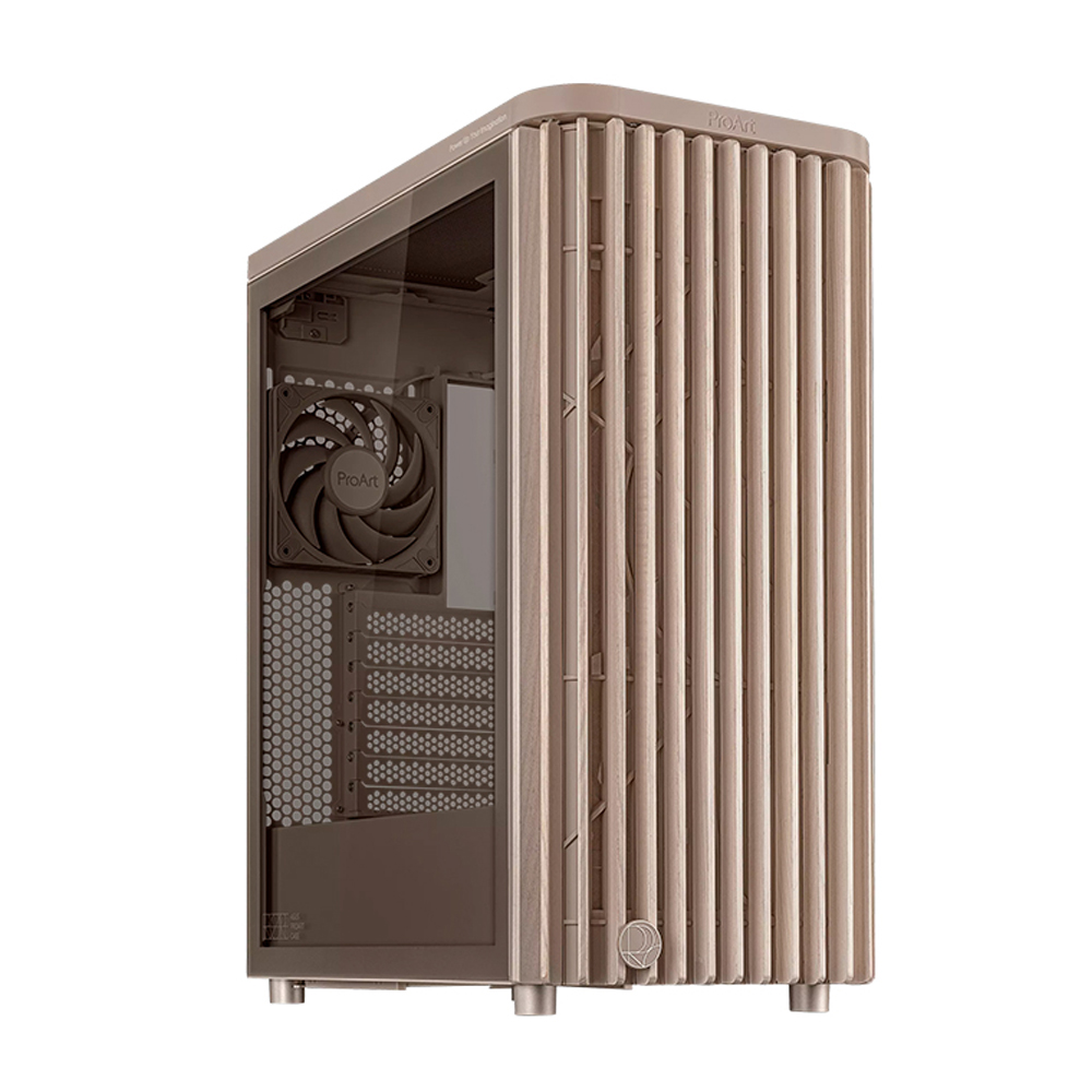 CASE ASUS PROART PA401 TEMPERED GLASS PANEL BEIGE - 1