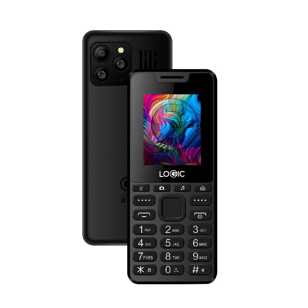 CELULAR BÁSICO LOGIC B7 2G BATERÍA 800MAH BLUETOOTH 2.1 EDR COLOR BLUE - 1