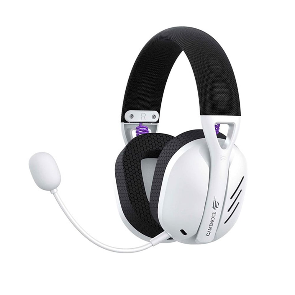 AUDÍFONO HAVIT FUXI H3 GAMING INALÁMBRICO CON MICRÓFONO USB 7.1 BLANCO - 1