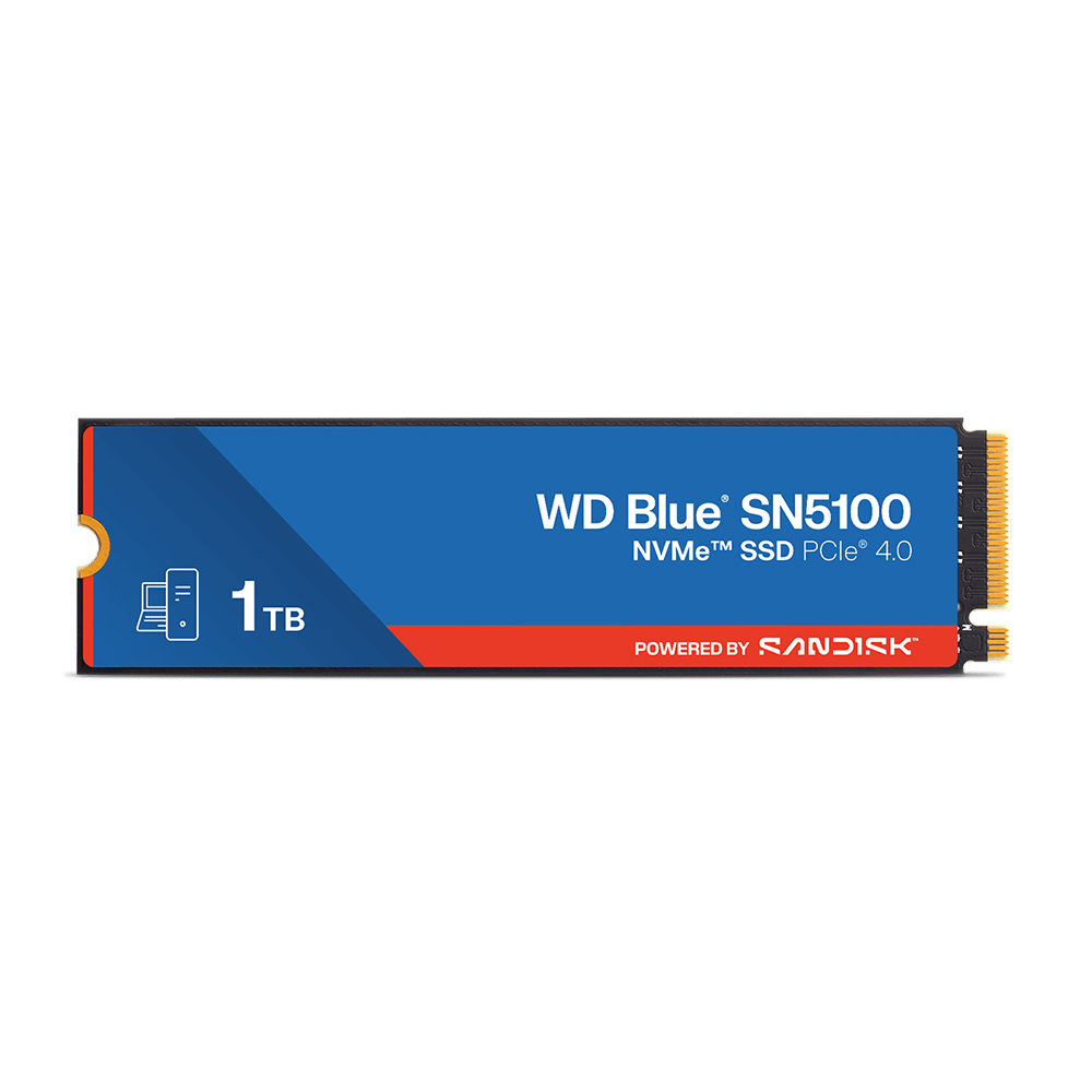 SSD NVME M.2 WESTERN DIGITAL WD BLUE SN5100 1TB PCIE 4.0 - 1