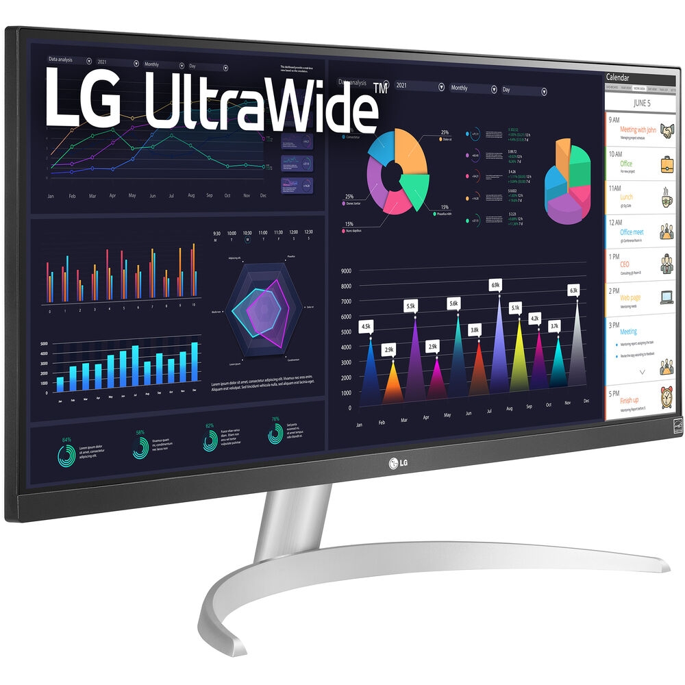 MONITOR LG ULTRAWIDE 29WFHD 2560X1080 75HZ PANEL IPS ALTAVOCES 14W - 1