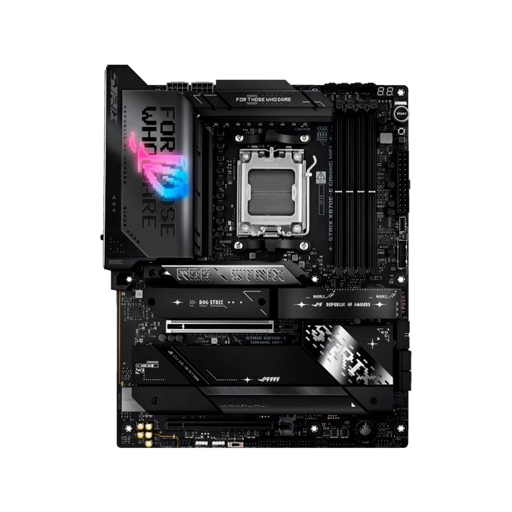 PLACA BASE ASUS ROG STRIX X870E-E GAMING WIFI CHIPSET AMD X870E SOCKET AM5 - 1