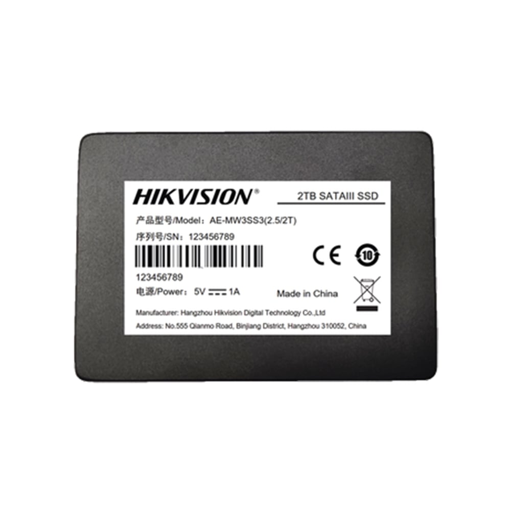 SSD HIKVISION AE-MW3SS3 2TB SATA III 6GBPS SOPORTA S.M.A.R.T TRIM NCQ - 1