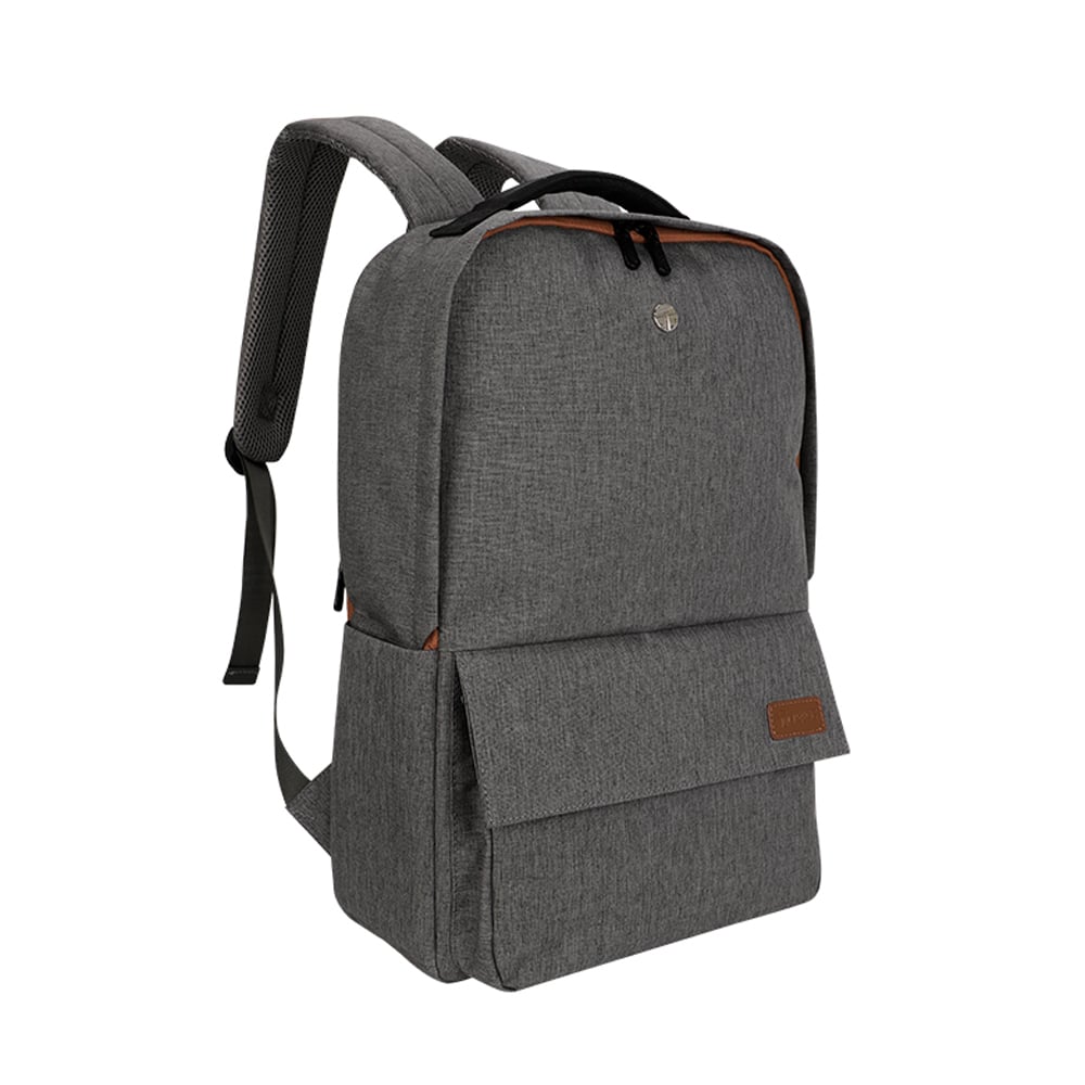 MOCHILA TEROS CITY II TE-9028-2GR PARA NOTEBOOKS HASTA 15.6' COLOR GRIS - 1