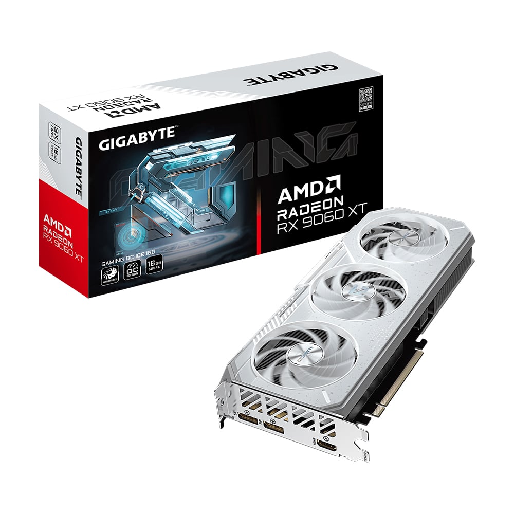 TARJETA GRÁFICA GIGABYTE RX 9060XT GAMING OC 16G POTENCIA 16 GB - 1