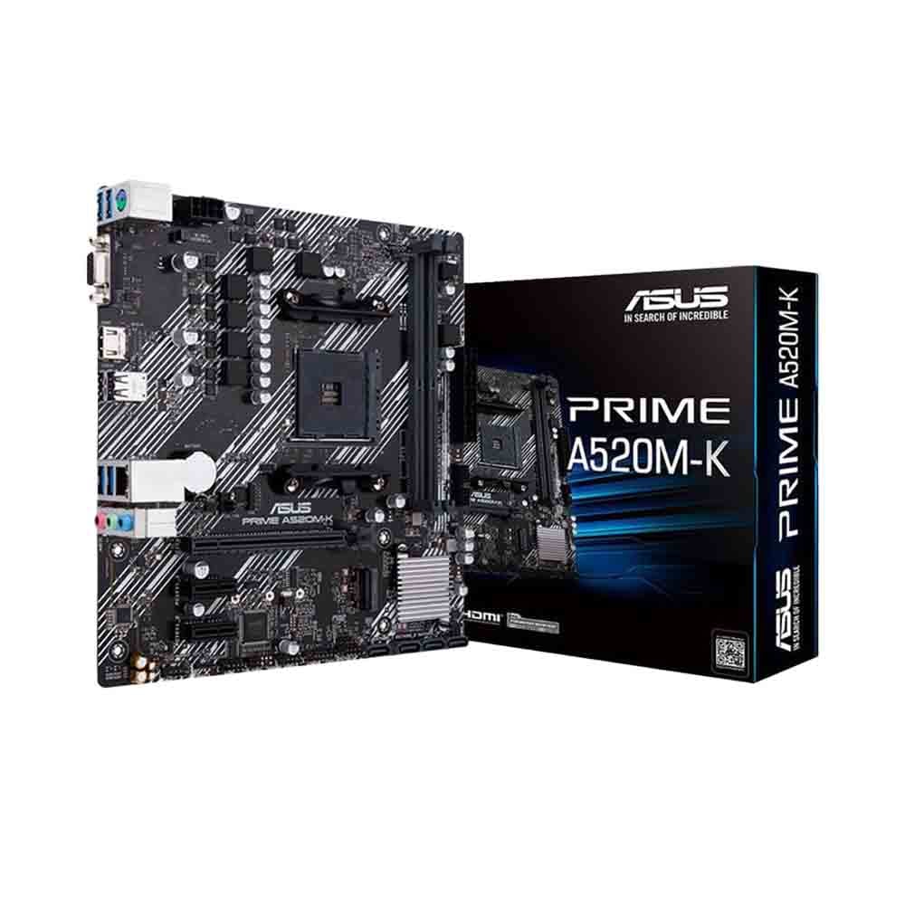 PLACA ASUS PRIME A520M-K DDR4 2933MHZ HDMI VGA - 1