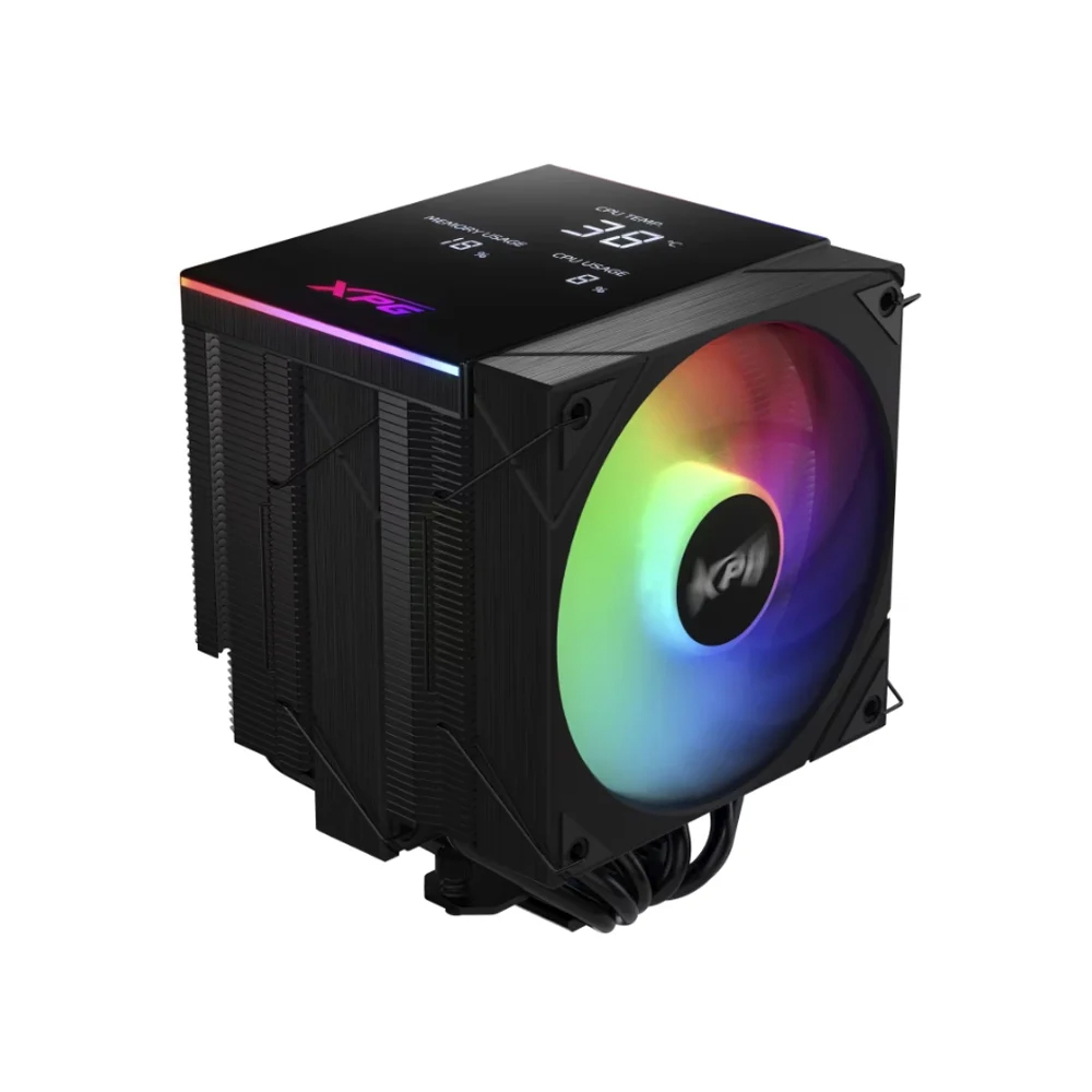 COOLER CPU XPG MAESTROPLUS 62 TDP 250W CON PANTALLA DIGITAL - 1