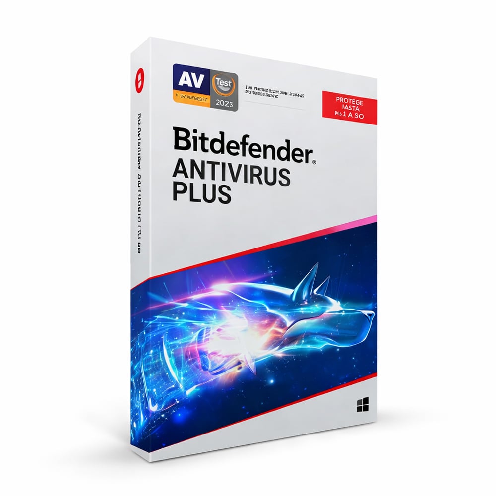 ANTIVIRUS BITDEFENDER PLUS 1PC 12 MESES - 1