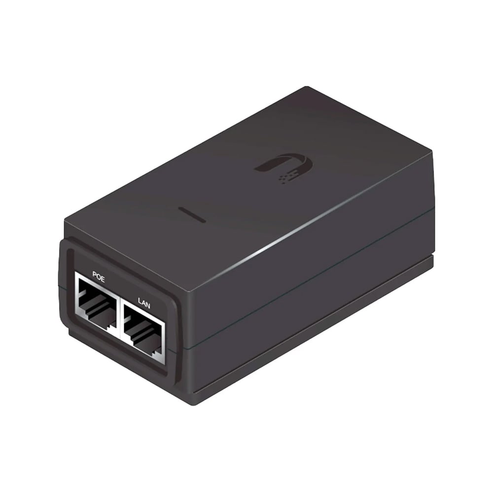 ADAPTADOR POE UBIQUITI 24-12W-G 24V 0.5A - 1
