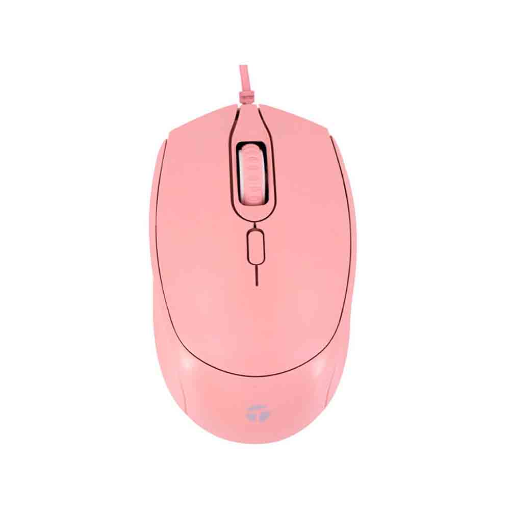 MOUSE TEROS TE-1226 USB DESCRIPCIÓN CONECTIVIDAD USB, COLOR ROSA - 1