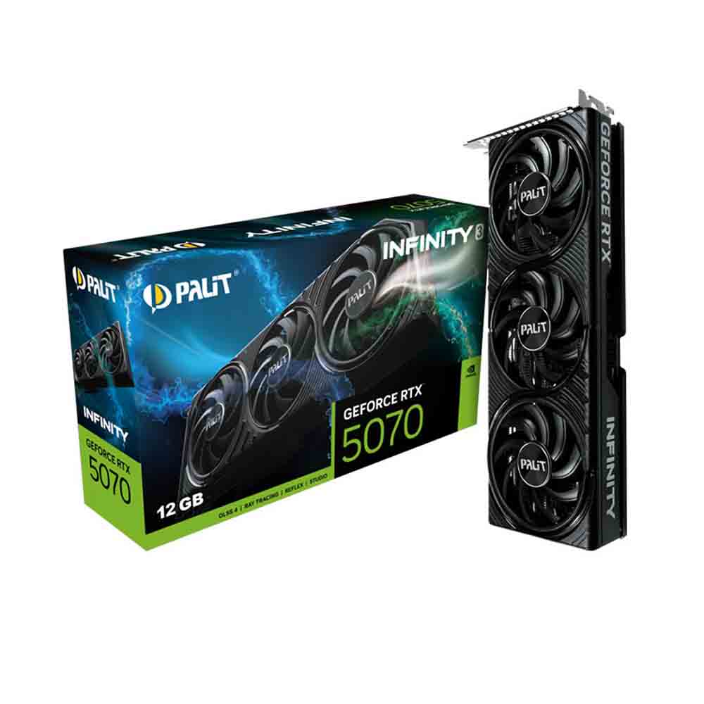 TARJETA DE VIDEO PALIT GEFORCE RTX 5070 INFINITY 3 12GB GDDR7 - 1